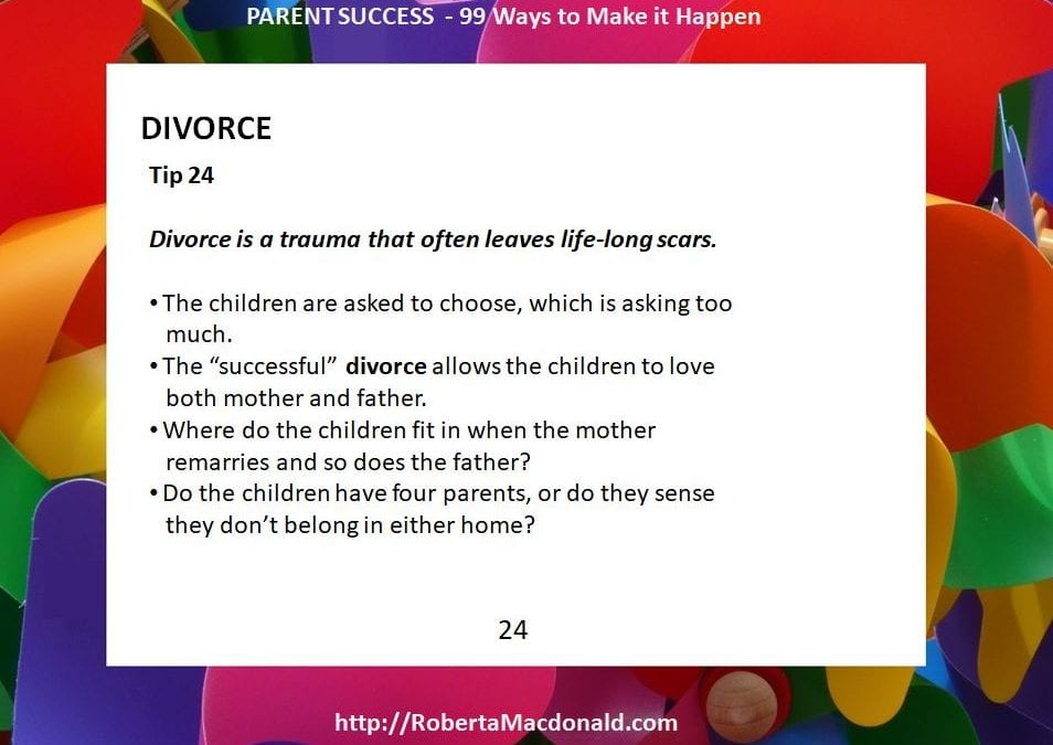 Tip 24 Divorce